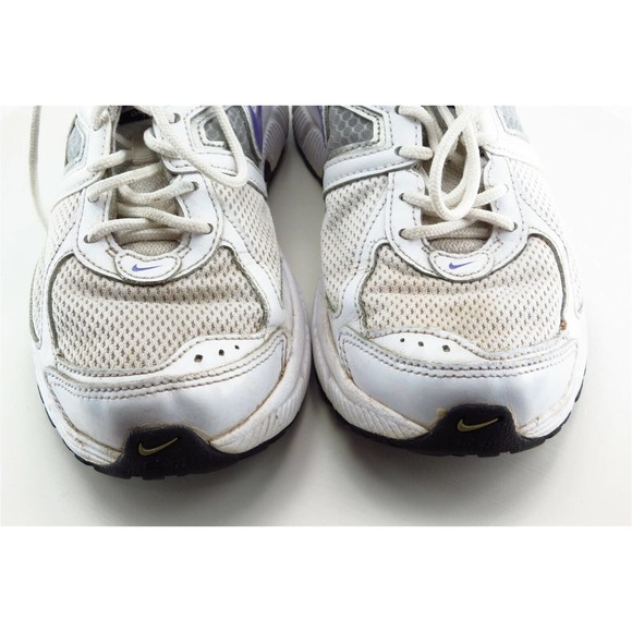 Nike Women Sz 7 M White‎ Lace Up Running Synthetic Shoe - Picture 2 of 8